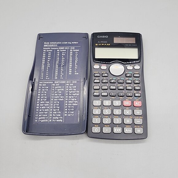 Casio fx-991MS Scientific Calculator 2-Way Power SVPAM Tested Works - Picture 1 of 4